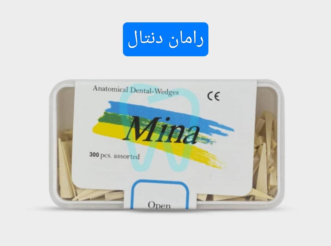رامان دنتال فروش وج مینا اصلی چوبی بسته 300 عددی تک‌رنگ و Assorted در تهران یوسف ‏آباد